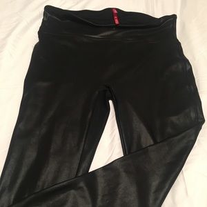 Spanx Faux Leather Leggings
